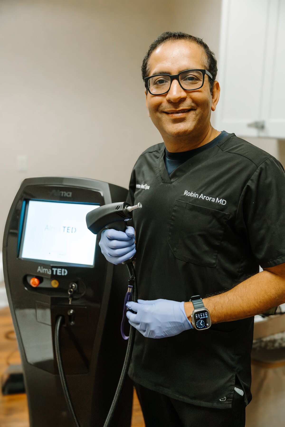 Alma TED Hair Restoration in Barboursville, West Virginia at Serene Med Spa in Barboursville, West Virginia