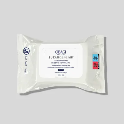SUZANOBAGIMD Acne Cleansing Wipes 25 ct