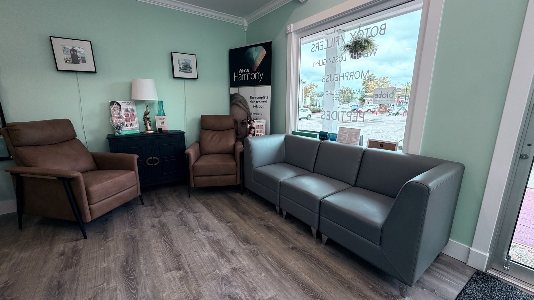 Serene Med Spa treatment room in Hudson, Ohio