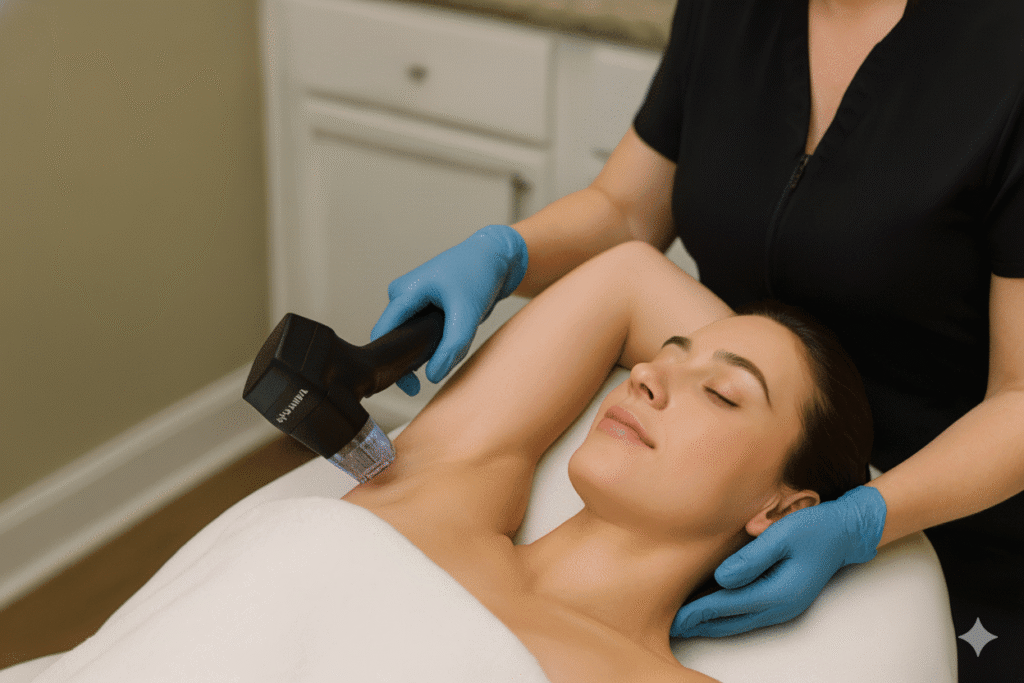 Morpheus8 Hyperhidrosis Treatment: Your Permanent Solution in Huntington & Barboursville, WV