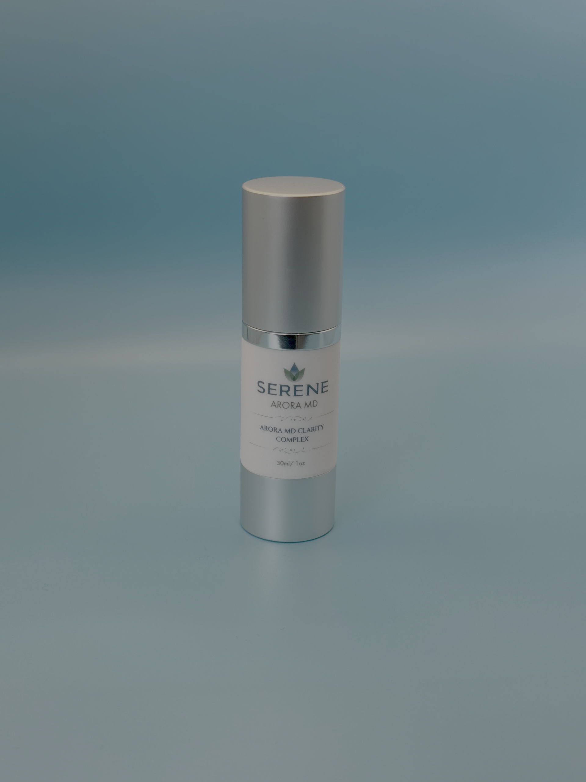 Arora MD Clarity Complex 30mL bottle, an advanced medical-grade clear skin blemish serum by Dr. Robin Arora.