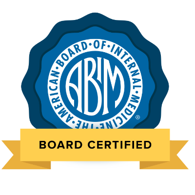 American Board of Internal Medicine - Board Certified